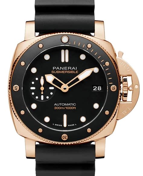 panerai 42mm models|Panerai submersible goldtech 42mm.